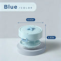 Retainer Cleaner Case Box - Lightweight Portable Travel-Safe Bathroom Storage Container with Drain Tray, Mirror, Brush for Daily Cleansing & Soak Then Drain Function