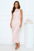 Secret Garden Affair Midi Dress Pink